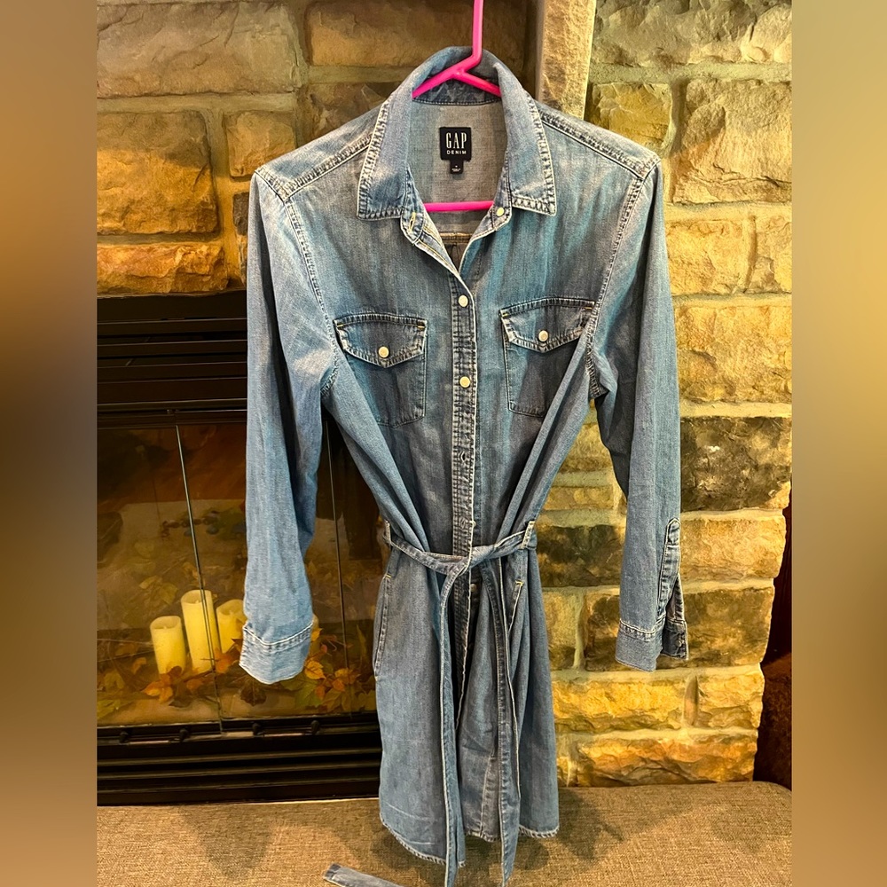 Gap denim dress